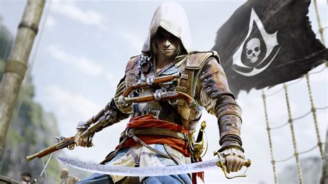 assassin's creed black flag 4k.